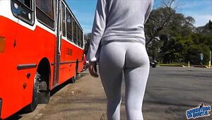 Best Teen CAMELTOE And ASS Exposure In Public! Yoga Pants!!