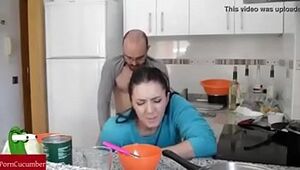 Hot Wife Fuck Hard by Husband- Latest Kitchen Sex