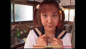 Little Japanese Schoolgirl Cum Covered - Japanese Bukkake Orgy