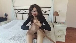 Those eager feet and wet pussy of my aunt anna, a busty housewife whore